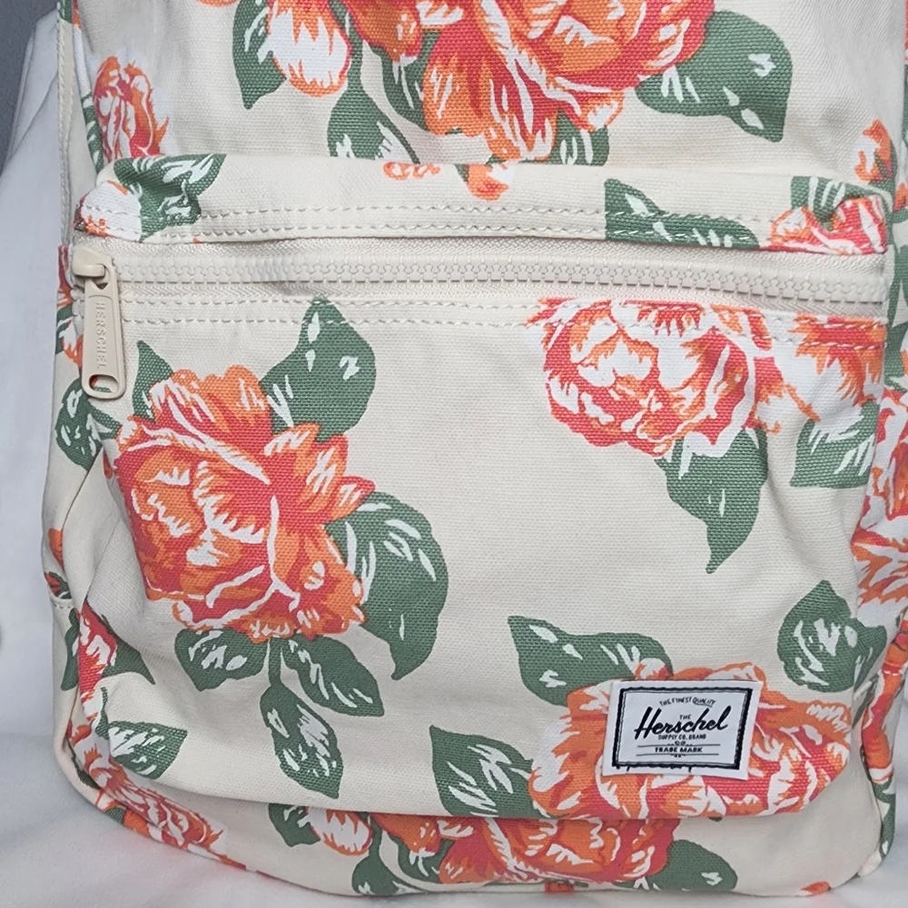 Herschel vintage rose natural cotton backpack